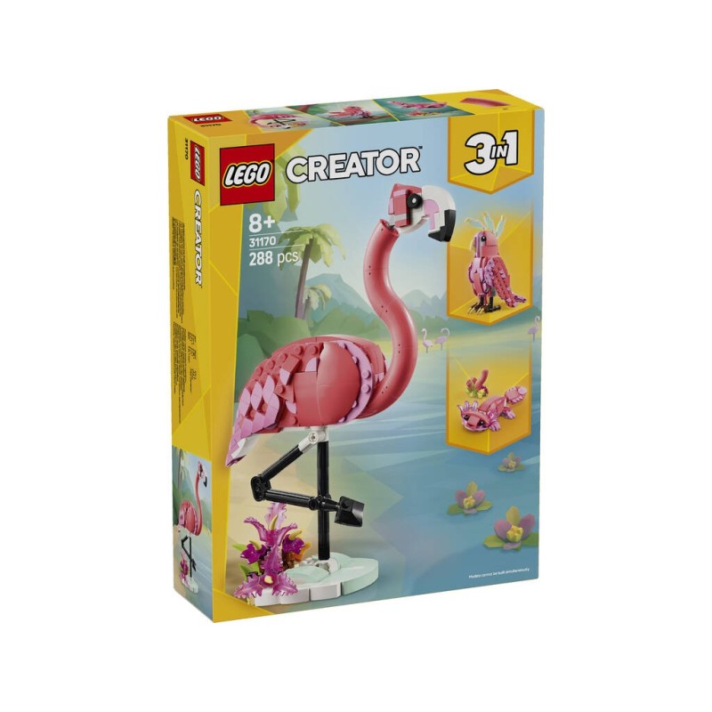Compra Lego Creator Fauna Salvaje: Flamenco Rosa al mejor precio | Juguetilandia Canarias Compra Lego Creator Fauna Salvaje: Flamenco Rosa al mejor precio | Juguetilandia Canarias