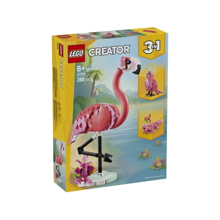 Compra Lego Creator Fauna Salvaje: Flamenco Rosa al mejor precio | Juguetilandia Canarias