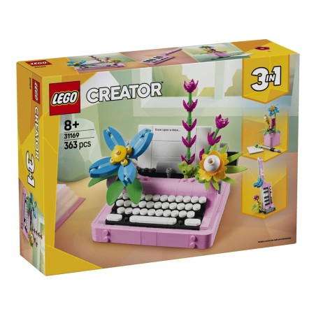 Compra Lego Creator Maquina De Escribir Con Flores al mejor precio | Juguetilandia Canarias