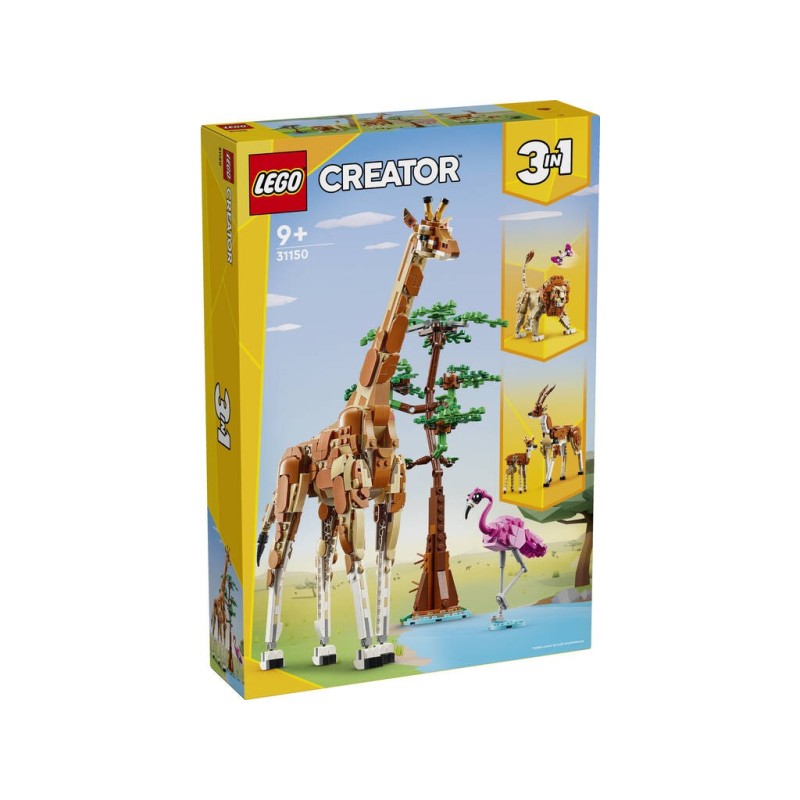 Compra Lego Creator Safari De Animales Salvajes al mejor precio | Juguetilandia Canarias
