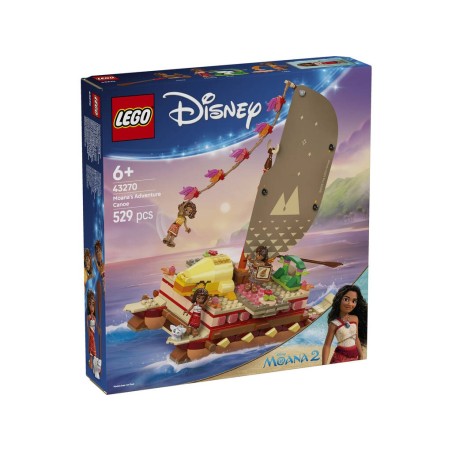 Compra Lego Disney Princess Canoa De Aventuras De Vaiana al mejor precio | Juguetilandia Canarias