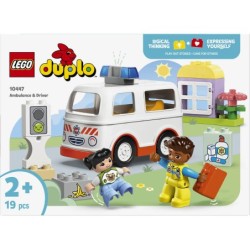 Compra Lego Duplo Town Ambulancia Y Conductor al mejor precio | Juguetilandia Canarias