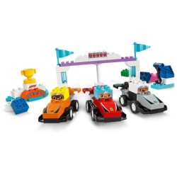 Compra Lego Duplo Town Coches De Carreras Y Pilotos Del Equipo De F1 al mejor precio | Juguetilandia Canarias
