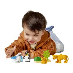 Compra Lego Duplo Town Familias De La Fauna Salvaje: Pingüinos Y Leones al mejor precio | Juguetilandia Canarias