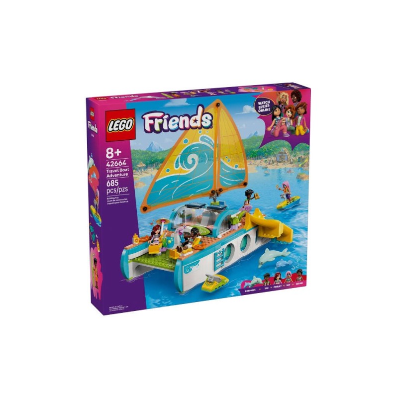 Compra Lego Friends Aventura En El Barco De Viaje al mejor precio | Juguetilandia Canarias Compra Lego Friends Aventura En El Barco De Viaje al mejor precio | Juguetilandia Canarias