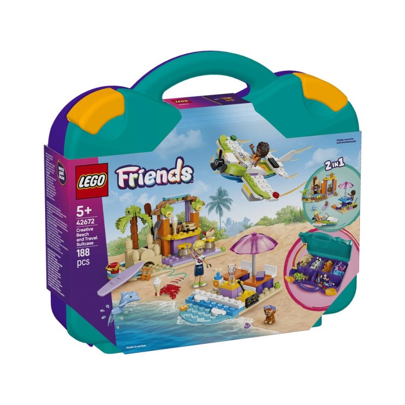 Compra Lego Friends Playa Creativa Y Maleta De Viaje al mejor precio | Juguetilandia Canarias