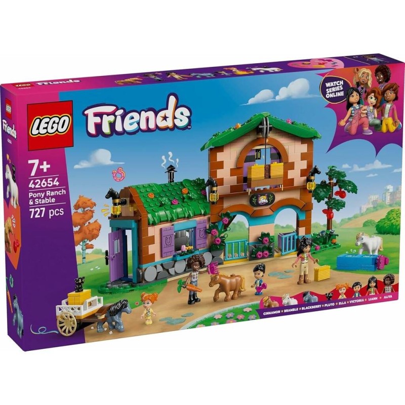 Compra Lego Friends Rancho Y Establo De Ponis al mejor precio | Juguetilandia Canarias