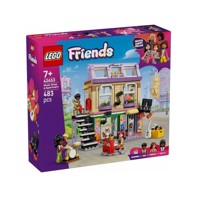 Compra Lego Friends Tienda De Musica Y Apartamento al mejor precio | Juguetilandia Canarias Compra Lego Friends Tienda De Musica Y Apartamento al mejor precio | Juguetilandia Canarias