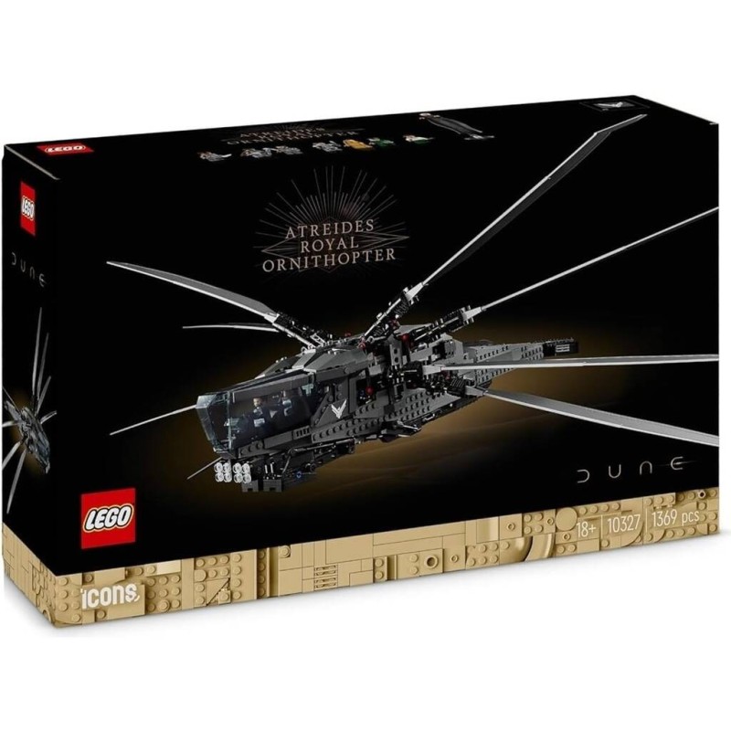 Compra Lego Icons Dune: Atreides Royal Ornithopter al mejor precio | Juguetilandia Canarias Compra Lego Icons Dune: Atreides Royal Ornithopter al mejor precio | Juguetilandia Canarias
