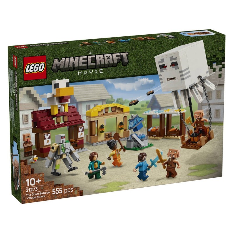 Compra Lego Minecraft El Ataque A La Aldea Del Globo De Ghast al mejor precio | Juguetilandia Canarias Compra Lego Minecraft El Ataque A La Aldea Del Globo De Ghast al mejor precio | Juguetilandia Canarias