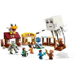 Compra Lego Minecraft El Ataque A La Aldea Del Globo De Ghast al mejor precio | Juguetilandia Canarias