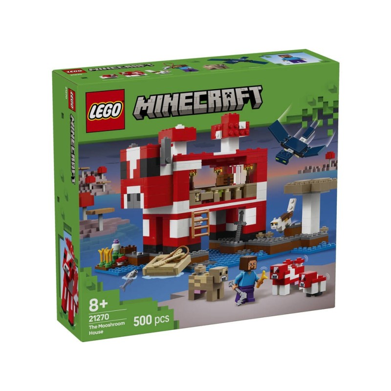 Compra Lego Minecraft La Casa-Champiñaca al mejor precio | Juguetilandia Canarias