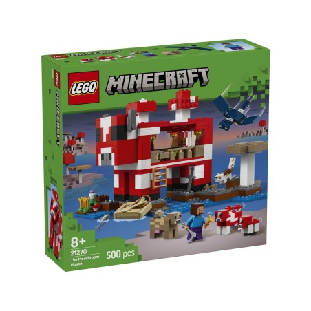 Compra Lego Minecraft La Casa-Champiñaca al mejor precio | Juguetilandia Canarias