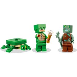 Compra Lego Minecraft La Casa-Tortuga De La Playa al mejor precio | Juguetilandia Canarias