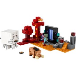 Compra Lego Minecraft La Emboscada En El Portal Del Nether al mejor precio | Juguetilandia Canarias