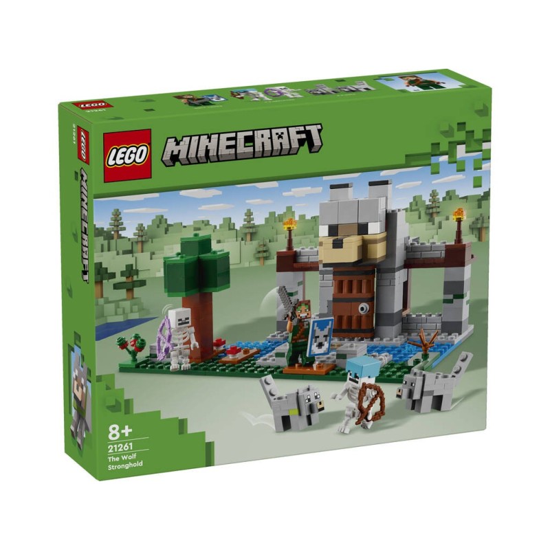Compra Lego Minecraft La Fortaleza-Lobo al mejor precio | Juguetilandia Canarias Compra Lego Minecraft La Fortaleza-Lobo al mejor precio | Juguetilandia Canarias