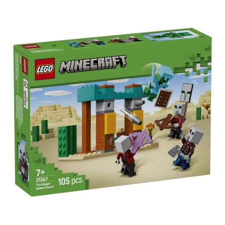 Compra Lego Minecraft La Patrulla Del Desierto De Los Maldeanos al mejor precio | Juguetilandia Canarias