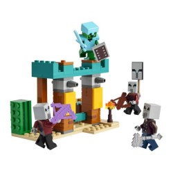 Compra Lego Minecraft La Patrulla Del Desierto De Los Maldeanos al mejor precio | Juguetilandia Canarias