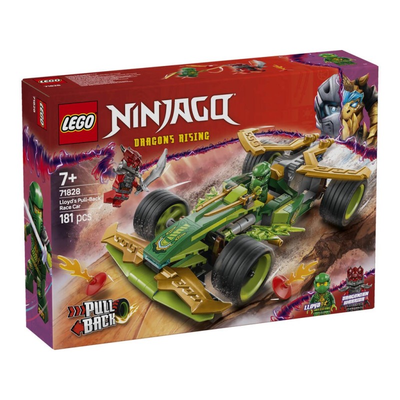 Compra Lego Ninjago Coche De Carreras Con Motor De Carga Manual De Lloyd al mejor precio | Juguetilandia Canarias