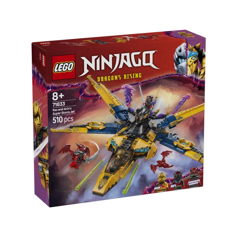Compra Lego Ninjago Super Jet De La Tormenta De Ras Y Arin al mejor precio | Juguetilandia Canarias Compra Lego Ninjago Super Jet De La Tormenta De Ras Y Arin al mejor precio | Juguetilandia Canarias