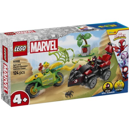 Compra Lego Spidey Spin Y Electro: Duelo De Vehiculos Dinosaurio al mejor precio | Juguetilandia Canarias