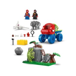 Compra Lego Spidey Todoterreno Dinosaurio Y Equipo Spidey Al Rescate al mejor precio | Juguetilandia Canarias