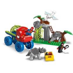 Compra Lego Spidey Todoterreno Dinosaurio Y Equipo Spidey Al Rescate al mejor precio | Juguetilandia Canarias