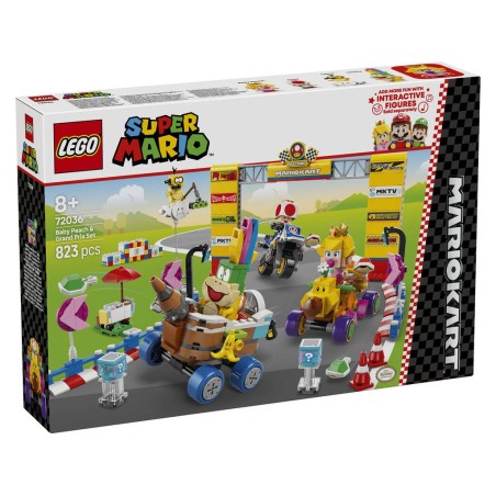Compra Lego Super Mario Mario Kart: Set Bebe Peach Y Grand Prix al mejor precio | Juguetilandia Canarias