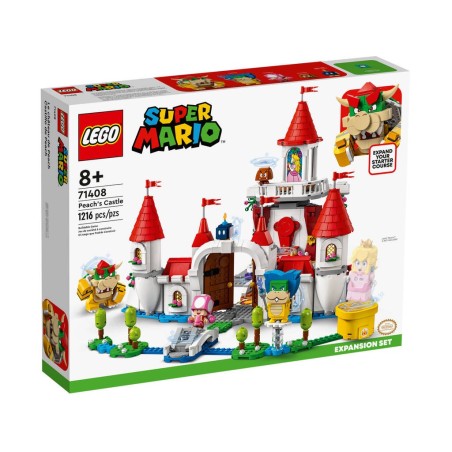 Compra Lego Super Mario Set De Expansión: Castillo De Peach al mejor precio | Juguetilandia Canarias