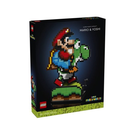 Compra Lego Super Mario Super Mario World: Mario Y Yoshi al mejor precio | Juguetilandia Canarias