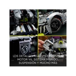 Compra Lego Technic Peugeot 9x8 24h Le Mans Hybrid Hypercar al mejor precio | Juguetilandia Canarias