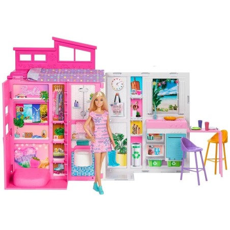 Compra Mattel Barbie 65 Aniversario Muñeca Con Apartamento 4 Estancias al mejor precio | Juguetilandia Canarias