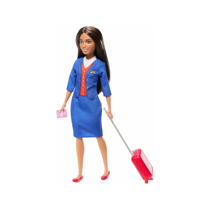 Compra Mattel Barbie Azafata al mejor precio | Juguetilandia Canarias Compra Mattel Barbie Azafata al mejor precio | Juguetilandia Canarias