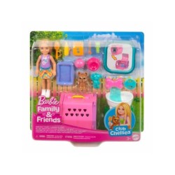 Compra Mattel Barbie Club Chelsea Con Perro Y Transportin al mejor precio | Juguetilandia Canarias