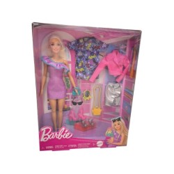 Compra Mattel Barbie Fashionista Con 3 Modas Noche al mejor precio | Juguetilandia Canarias