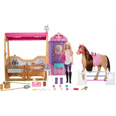 Compra Mattel Barbie Muñeca Con Caballo Y Establo al mejor precio | Juguetilandia Canarias