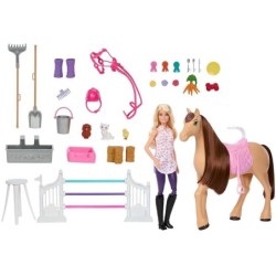 Compra Mattel Barbie Muñeca Con Caballo Y Establo al mejor precio | Juguetilandia Canarias