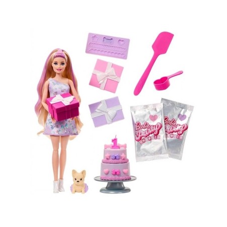 Compra Mattel Barbie Party Reveal Morada Con Sorpresas al mejor precio | Juguetilandia Canarias