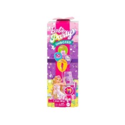 Compra Mattel Barbie Party Reveal Morada Con Sorpresas al mejor precio | Juguetilandia Canarias