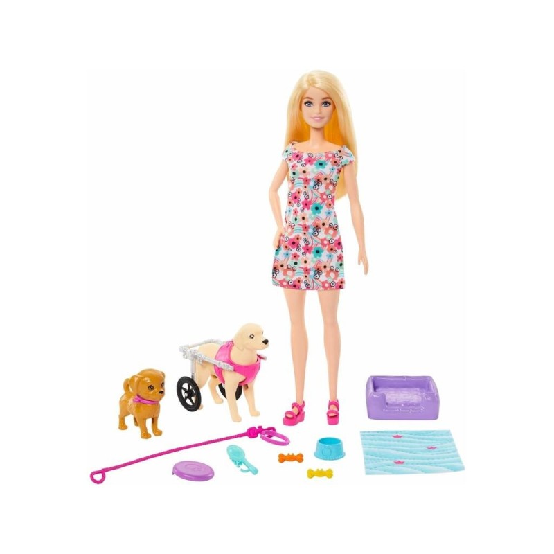 Compra Mattel Barbie Paseadora De Perro Con Silla De Ruedas al mejor precio | Juguetilandia Canarias Compra Mattel Barbie Paseadora De Perro Con Silla De Ruedas al mejor precio | Juguetilandia Canarias