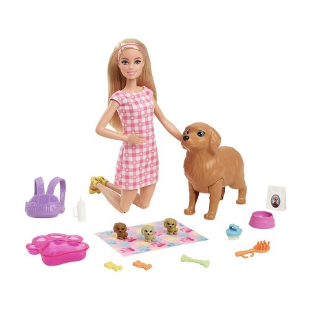 Compra Mattel Barbie Perritos Recien Nacidos Rubia al mejor precio | Juguetilandia Canarias