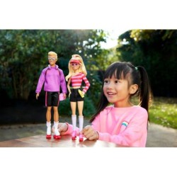 Compra Mattel Barbie Y Ken 65 Aniversario Pack 2 Muñecos Patinadores Con Accesorios al mejor precio | Juguetilandia Canarias