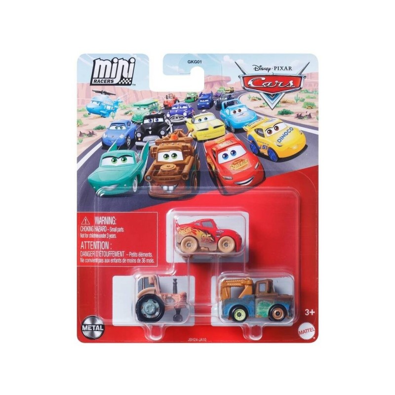 Compra Mattel Cars Minis Surtido Pack 3 Coches al mejor precio | Juguetilandia Canarias