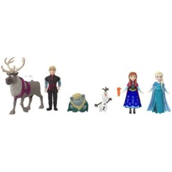 Compra Mattel Disney Frozen Minis Libro Pack 6 Figuras al mejor precio | Juguetilandia Canarias