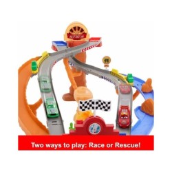 Compra Mattel Disney Pixar Cars Radiador Springs Race &Amp Rescue al mejor precio | Juguetilandia Canarias