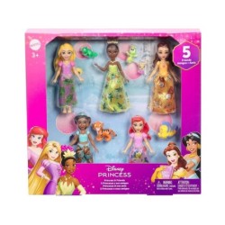 Compra Mattel Disney Princess Pack 5 Princesas al mejor precio | Juguetilandia Canarias