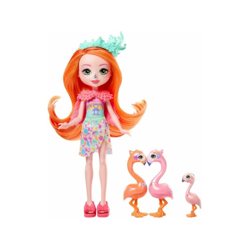 Compra Mattel Enchantimals Sunshine Island Familia De Flamencos al mejor precio | Juguetilandia Canarias
