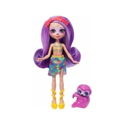 Compra Mattel Enchantimals Sunshine Island Perezoso Morado al mejor precio | Juguetilandia Canarias