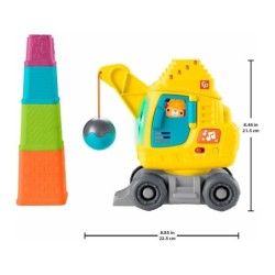 Compra Mattel Fisher-Price Grua Cuenta Y Apila al mejor precio | Juguetilandia Canarias