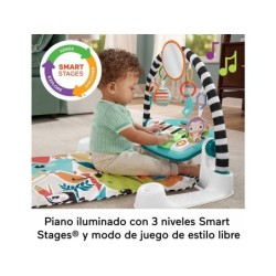 Compra Mattel Fisher-Price Kick &Amp Play Alfombra Con Piano Con Luces Y Sonidos al mejor precio | Juguetilandia Canarias